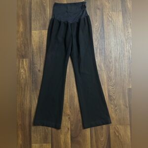 Maternity Black Wide-Leg Pants